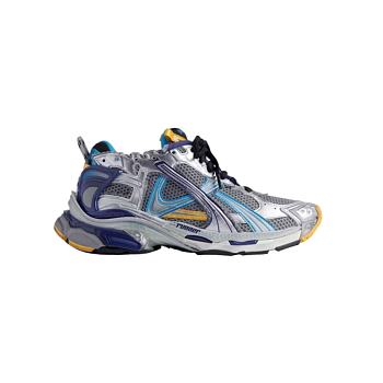 Balenciaga Runner Grey Blue Orange Aqua 772774W3RMU1474