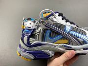 Balenciaga Runner Grey Blue Orange Aqua 772774W3RMU1474 - 2