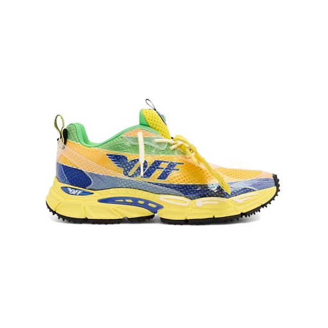 OFF-WHITE Be Right Back Formula 1 Yellow Blue OMIA295G24FAB0021845 - 1