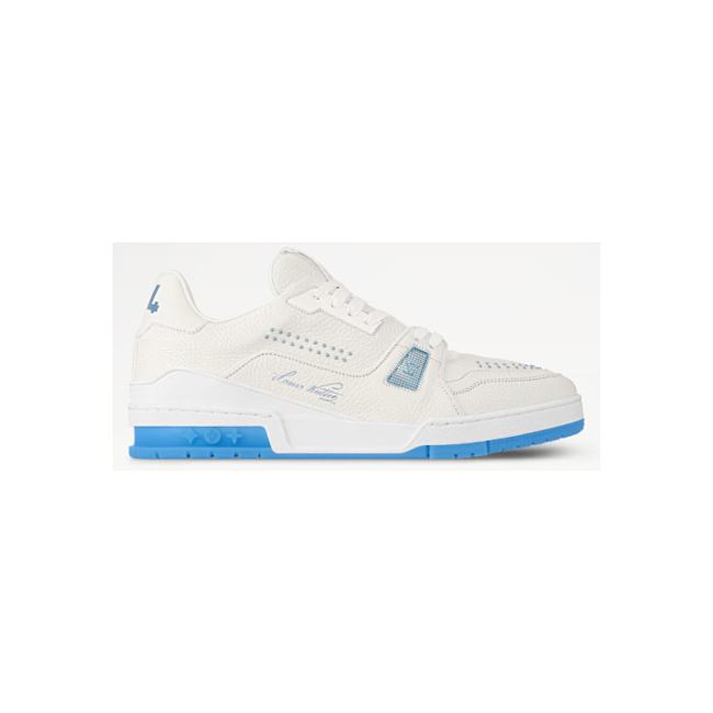 Louis Vuitton Trainer Sneaker Blue 1AHTI3 - 1
