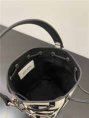 FENDI Mon Trésor Bucket Bag FENDJC94WHTLLLLL00 18 cmx10 cmx12 cm - 5