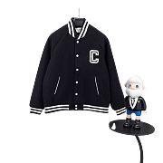 Ceiline Classic Teddy Jacket in Textured Wool 2V56D896C - 1