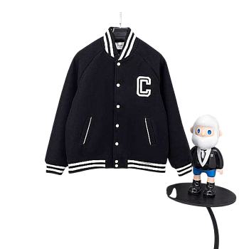 Ceiline Classic Teddy Jacket in Textured Wool 2V56D896C