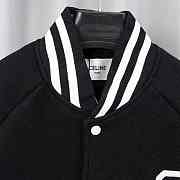 Ceiline Classic Teddy Jacket in Textured Wool 2V56D896C - 2