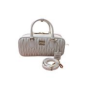 Miu Miu Arcadie Matelassé Nappa Leather Bag 5BB142_AN88_F0009_V_OON 27 x 12 x 9 cm - 1
