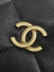 Chanel 25K Bowling Grained Calfskin Bag AS1897-B03795-94305 15.5x24x11.5cm - 2