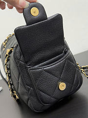 Chanel 25K Bowling Grained Calfskin Bag AS1897-B03795-94305 15.5x24x11.5cm - 3