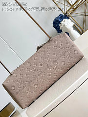 Louis Vuitton Babylone Tote PM Bag Gray Tourterelle M11463 31 x 21.5 x 13 cm - 3