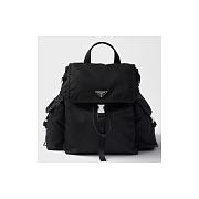 Prada Explore Re-Nylon and leather backpack Black 2VZ118_2DW3_F0002_V_OOO Length 39 x Height 37 x Base 20cm - 1