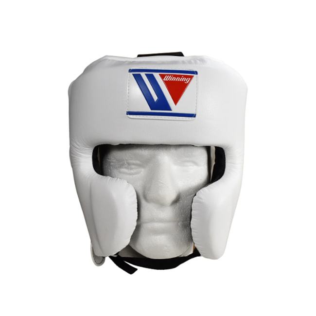 Winning Face Guard Boxing Headgear White FG-2900 - 1