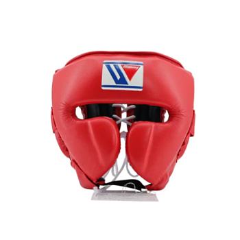 Winning Face Guard Boxing Headgear Red FG-2900
