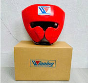 Winning Face Guard Boxing Headgear Red FG-2900 - 4