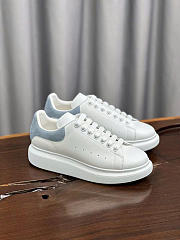 Alexander McQueen Oversized White Grey Blue (Women's) 553770WHGP79412/553770WIEF19412 - 5