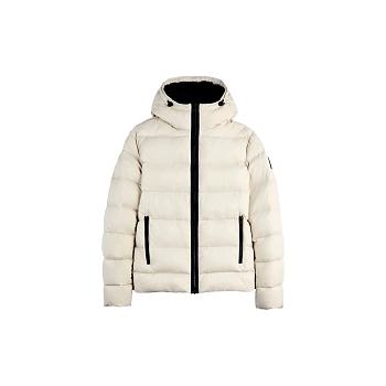  Moncler Gardy Short Down Jacket with Hood White 31188846