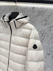  Moncler Gardy Short Down Jacket with Hood White 31188846 - 5