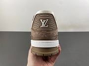 Louis Vuitton Trainer Sneaker Brown 1AJAGU - 6