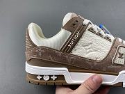 Louis Vuitton Trainer Sneaker Brown 1AJAGU - 3