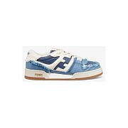 Fendi Match Blue denim low-tops 8E8505AMF1F1JID - 1
