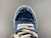 Fendi Match Blue denim low-tops 8E8505AMF1F1JID - 4