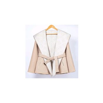 Louis Vuitton Reversible Signature Short Hooded Wrap Coat 1AFSJQ