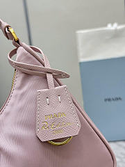 Prada Re-Edition 2005 Re-Nylon and Saffiano mini bag Alabaster 1N204M_R064_F0WZT - 3