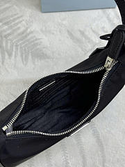 Prada Re-Edition 2005 Re-Nylon and Saffiano mini bag Black 1N204M_R064_F0002 - 6