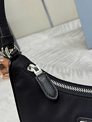 Prada Re-Edition 2005 Re-Nylon and Saffiano mini bag Black 1N204M_R064_F0002 - 5