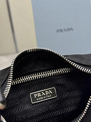 Prada Re-Edition 2005 Re-Nylon and Saffiano mini bag Black 1N204M_R064_F0002 - 4