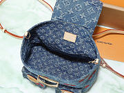 Louis Vuitton x Takashi Murakami Cherry Venice NM Denim Monogram M13679 10.2H 9.4W 2.8D Strap 14.6 - 2