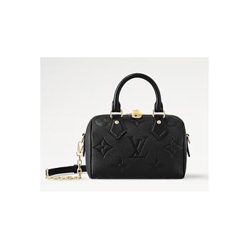 Louis Vuitton Speedy Bandoulière 20 Black M58953 20.5 x 13.5 x 12 cm
