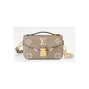Louis Vuitton Pochette Métis East West Tourterelle Crème M23081 21.5 x 13.5 x 6 cm - 1