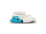 BALMAIN White & Blue Unicorn Sneakers 232251M237029 - 1