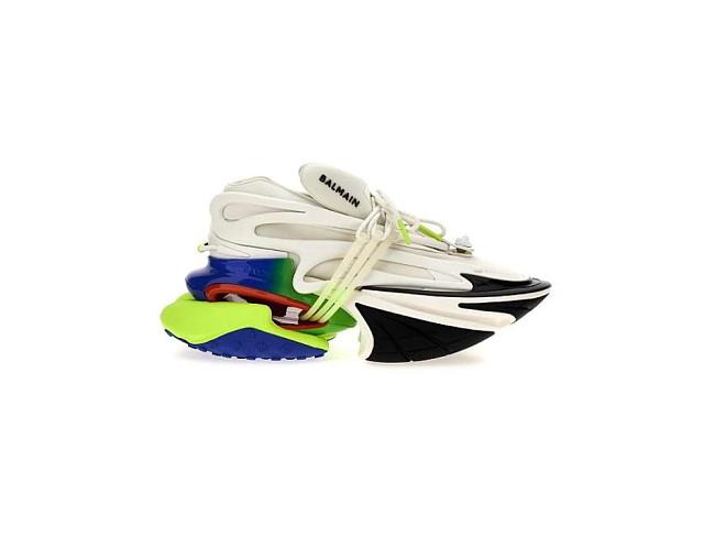 Balmain Balmain Unicorn Low-Top Sneakers GCS BM0VJ309KBMC - 1