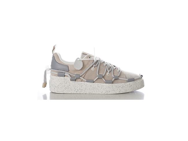 BALMAIN Gray B-Court Sneakers 231251M237030 - 1