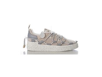 BALMAIN Gray B-Court Sneakers 231251M237030