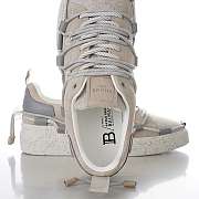 BALMAIN Gray B-Court Sneakers 231251M237030 - 3
