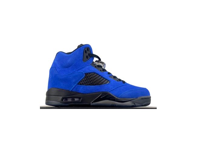 Air Jordan 5 Retro Blue Suede DD0587-400 - 1