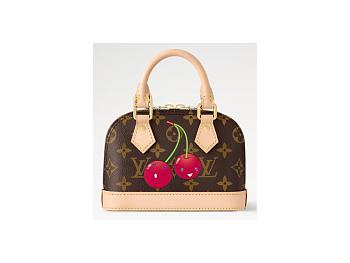 Louis Vuitton x TM Nano Alma Bag M13416 18 x 12 x 8 cm