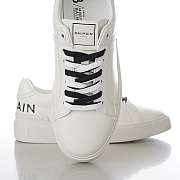 BALMAIN White B-Court Sneakers 231251M237060 - 3