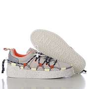BALMAIN Gray Cord-Lock Sneakers 231251M237029  - 6
