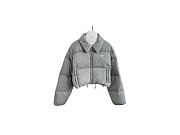 Miu Miu Grey Polyester Down Jacket ML1083SOOO15PRF0024 - 1