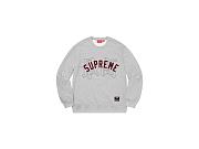 Supreme Kanji Logo Crewneck 'Heather Grey' SS20SW64 HEATHER GREY - 1