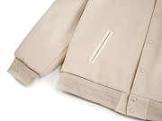 Men's Stussy Sport Melton Varsity Jacket beige - 4