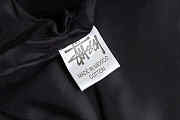 Men's Stussy Sport Melton Varsity Jacket Black - 4
