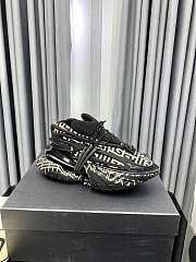 Balmain Unicorn Low 'Ivory Black Monogram' YM0VJ309KPNR GFE - 2