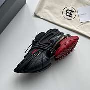 Balmain Unicorn Low 'Black Red' Balmain Unicorn Low 'Black Red' AM1VJ309TNCS EGU - 6