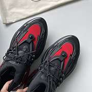 Balmain Unicorn Low 'Black Red' Balmain Unicorn Low 'Black Red' AM1VJ309TNCS EGU - 3