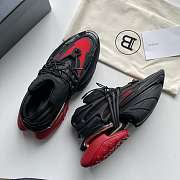Balmain Unicorn Low 'Black Red' Balmain Unicorn Low 'Black Red' AM1VJ309TNCS EGU - 2