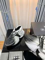 Balmain Unicorn Low 'White Black Gradient' YM0VJ309KNED GAB - 6