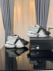 Balmain Unicorn Low 'White Black Gradient' YM0VJ309KNED GAB - 2